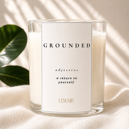 LLWALE Grounded candle hero image variant